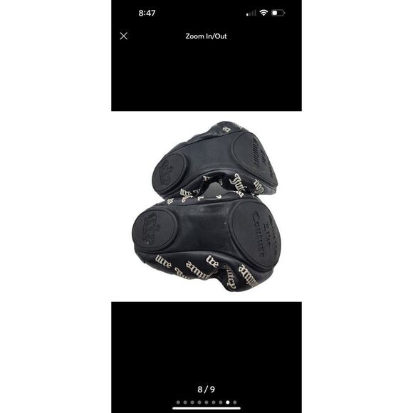 Juicy couture y2k vintage logo folding ballet flats shoes - Picture 3 of 8